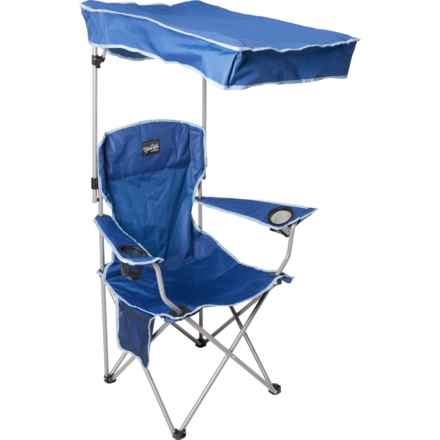 NorEast Outdoors Portable Canopy Chair in Denim/Stone