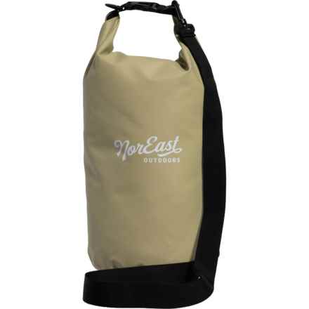 NorEast Outdoors Roll-Top 20 L Dry Bag - Waterproof in Khaki