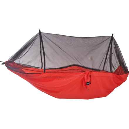 NorEast Outdoors Single Netted Hammock - 115x60” in Cherry