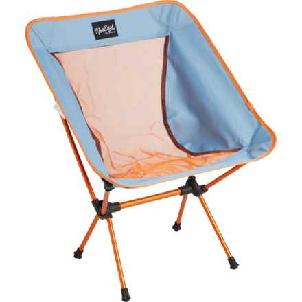 NorEast Outdoors Ultralite Camp Chair in Stone/Tangerine