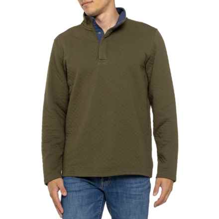 North River Mock Neck Sweater in Forest Night