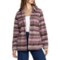 North River Print Micro Fleece Shirt Jacket in Rtaup