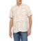 North River TENCEL® Blend Overall Print Shirt - Short Sleeve in Whitetail