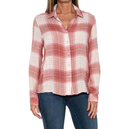 North River Yarn-Dyed Woven Shirt - Long Sleeve in Withered Rose