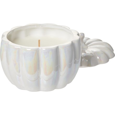 Northern Lights 12 oz. Pumpkin Candle in White Pumpkin