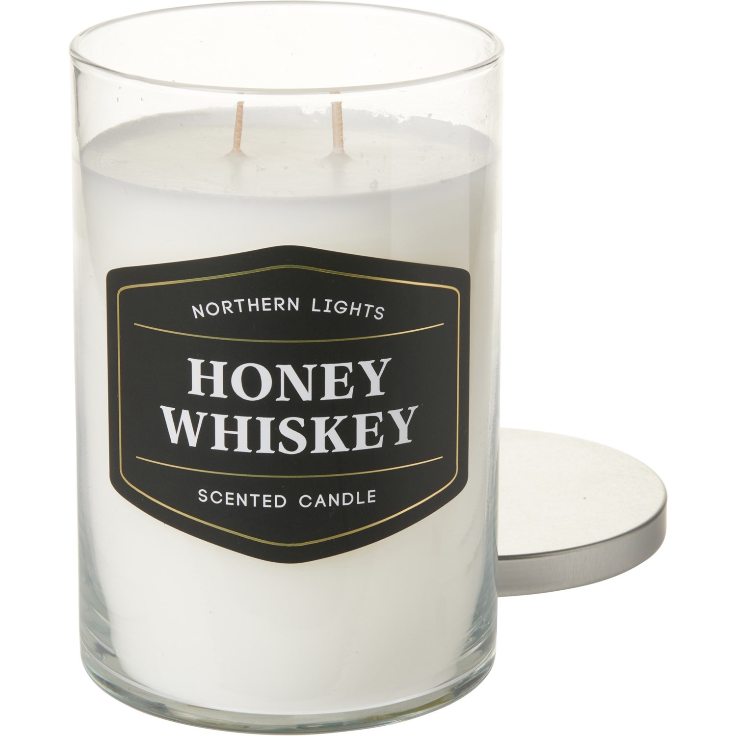 Northern Lights 22 oz. Honey Whiskey Candle 2Wick Save 31