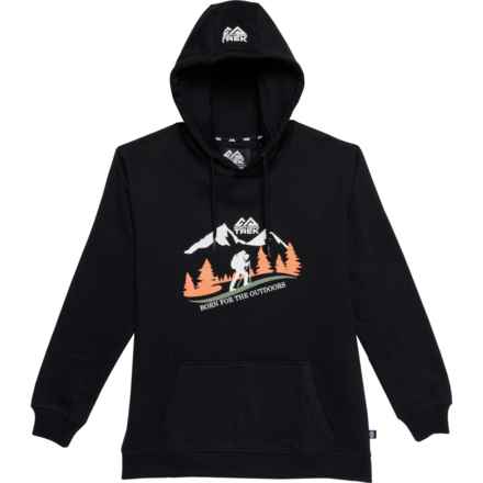 NORTHERN TREK Big Boys Fleece Hoodie in Black