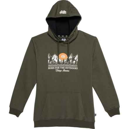 NORTHERN TREK Big Boys Fleece Hoodie in Olive