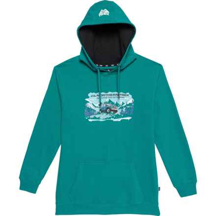 NORTHERN TREK Big Boys Fleece Hoodie in Teal