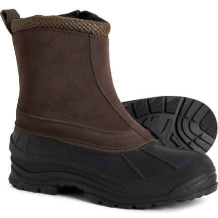 Northside Albany Winter Boots - Waterproof, Insulated, Suede (For Men) in Dark Brown
