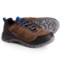 Northside Boys Benton Hiking Shoes - Waterproof in Brown/Blue