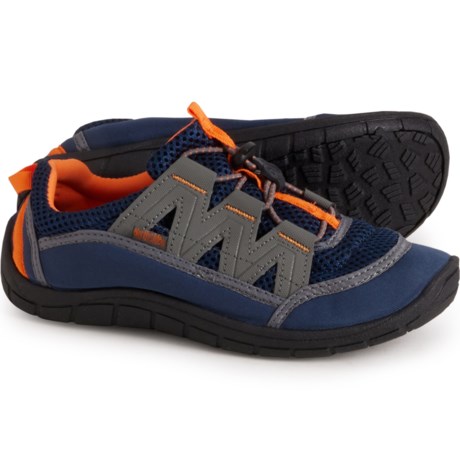 Northside Boys Brille II Water Shoes in Navy/Orange