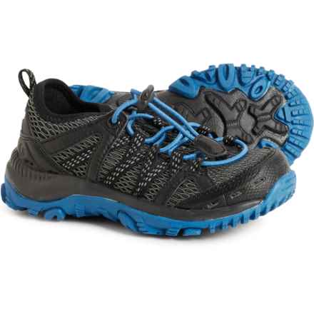Northside Boys Cedar Rapids Hiking Shoes in Dk Gray/Blue