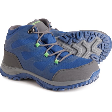 Northside Boys Hargrove Mid Hiking Boots - Waterproof in Navy/Lime