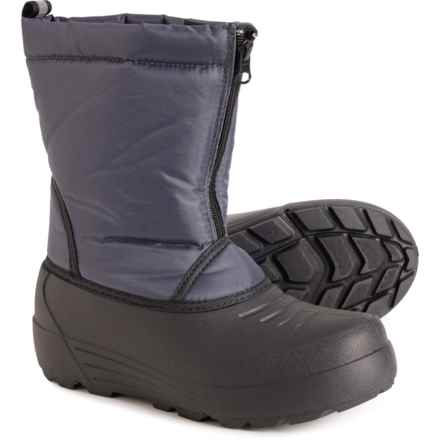 Northside Boys Icicle Thinsulate® Winter Boots - Waterproof, Insulated in Gray