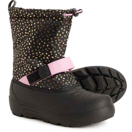 Northside Girls Frosty Thinsulate® Winter Boots - Insulated in Gold/Black