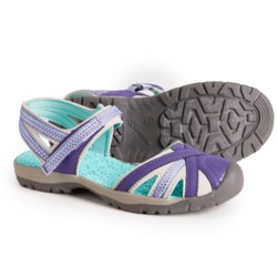 Northside Girls Kalea Sport Sandals in Purple/Mint