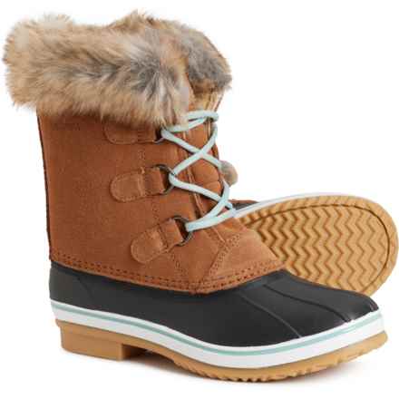 Northside Girls Katie Thinsulate® Snow Boots - Waterproof, Insulated in Caramel