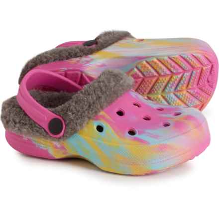 Northside Girls Serena Lined Clogs in Pink/Multi