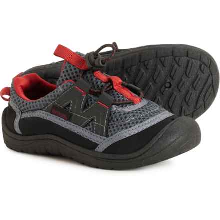Northside Toddler Boys Brille II Water Shoes in Dark Gray/Red