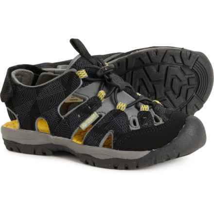 Northside Toddler Boys Burke SE Sport Sandals in Black/Yellow