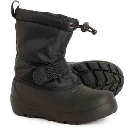 Northside Toddler Boys Frosty Thinsulate® Snow Boots - Waterproof, Insulated in Black
