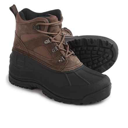 Northside Tundra Pac Boots Waterproof Insulated Suede For Men in Bark Northside Tundra Pac Boots Waterproof Insulated Suede For Men in Bark