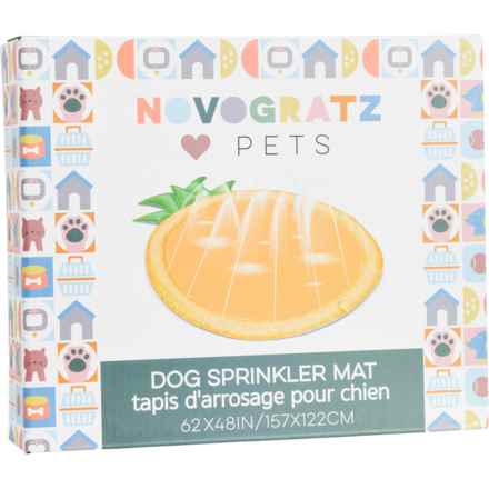 Novogratz Dog Sprinkler Mat - 62x48” in Pineapple