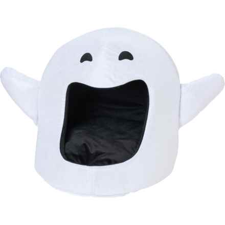 Novogratz Ghost Cat Hut - 15X15x19.5” in White