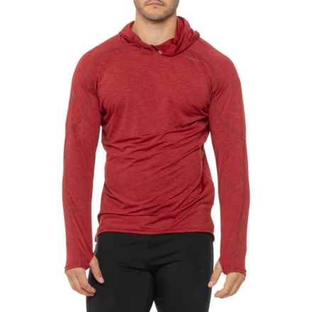 NRS Silkweight Hooded Shirt - UPF 50+, Long Sleeve in Vino