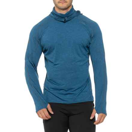 NRS Silkweight Varial Hooded Shirt - UPF 50+, Long Sleeve in Poseidon