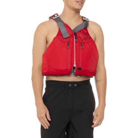 NRS Type III PFD Clearwater Life Jacket (For Men) in Red