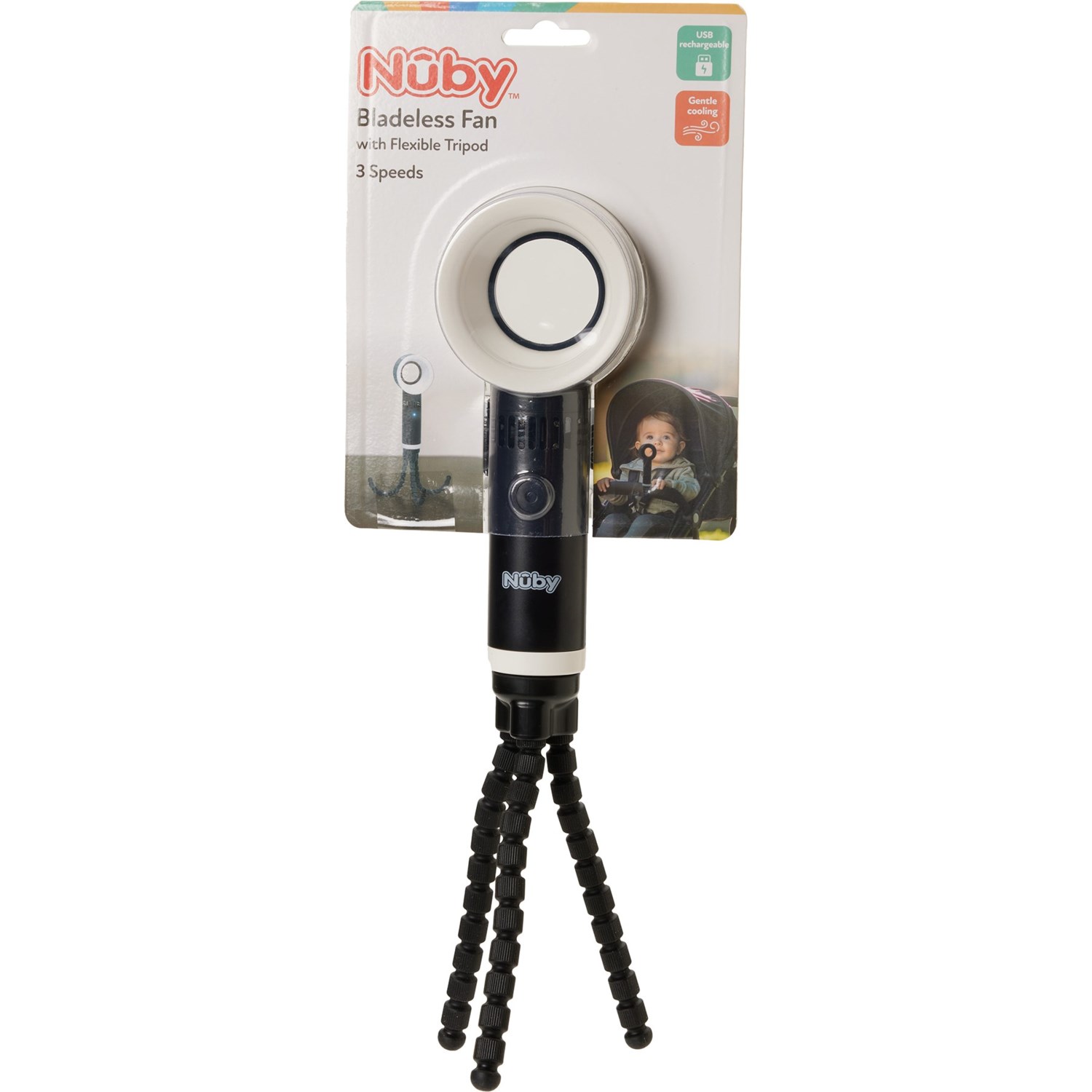 NUBY Bladeless Safe Fan with Tripod Legs - Save 25%