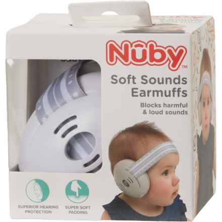 NUBY Soft Sounds Baby Earmuffs in Multi