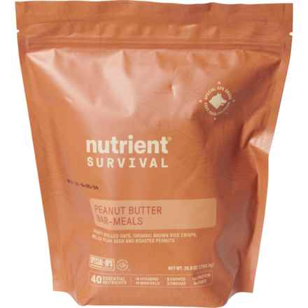 Nutrient Survival Peanut Butter Meal Bars - 20-Pack in Multi