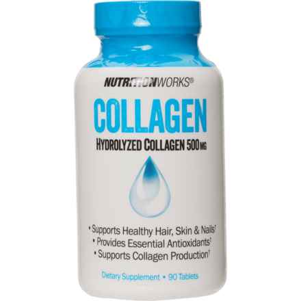 Nutrition Works Collagen Tablets - 90-Count, 500 mg in Multi