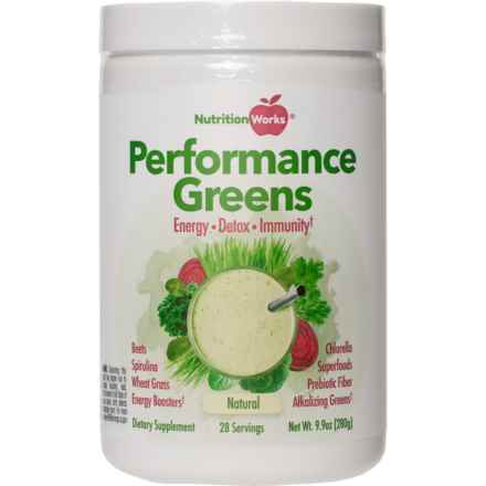 Nutrition Works Energy Greens Powder - 28 Servings in Multi