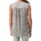 133KH_2 NYDJ Bloomfield Split Neck Printed Shirt - Sleeveless (For Women)