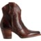 4RTTV_3 Oak Tree Farms Baila Ankle Cowboy Boots - Leather (For Women)