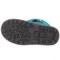 599VX_4 Oaki Teal and Mint Touch-Fasten Pac Boots - Waterproof, Insulated (For Girls)
