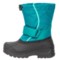 599VX_5 Oaki Teal and Mint Touch-Fasten Pac Boots - Waterproof, Insulated (For Girls)
