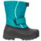 599VX_6 Oaki Teal and Mint Touch-Fasten Pac Boots - Waterproof, Insulated (For Girls)