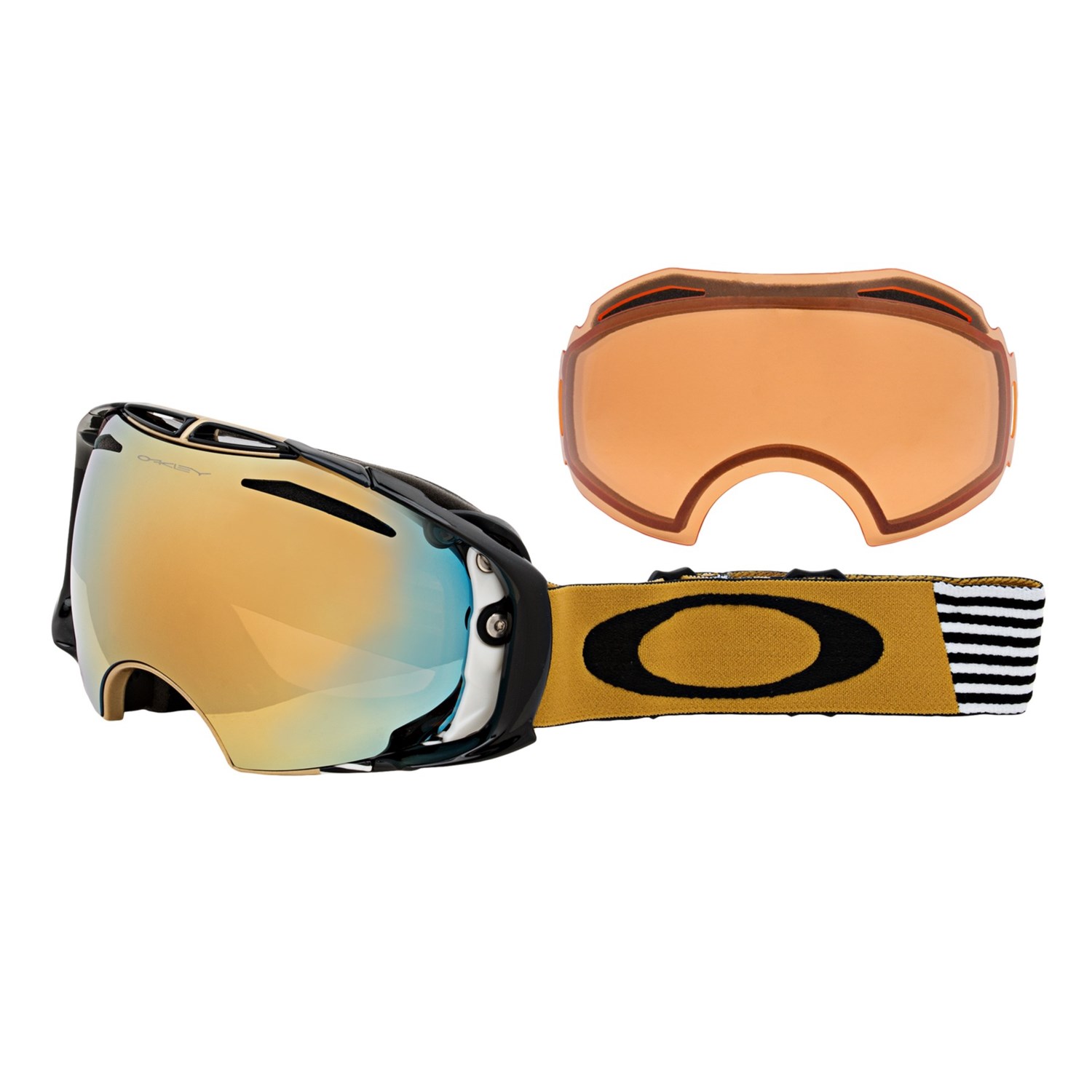 Oakley Airbrake Signature Series Snowsport Goggles   Interchangeable Iridium® Lens 7385A 35