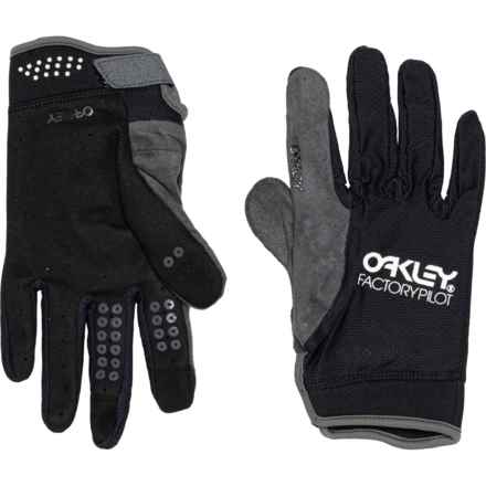 Oakley All Mountain Bike Gloves - Touchscreen Compatible (For Women) in Blackout