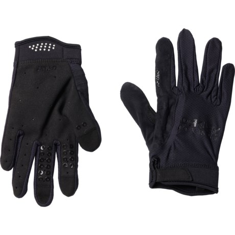 Oakley All Mountain Bike Gloves - Touchscreen Compatible in Black/Black Carbon