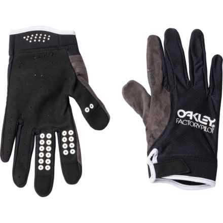 Oakley All Mountain Bike Gloves - Touchscreen Compatible in Blackout