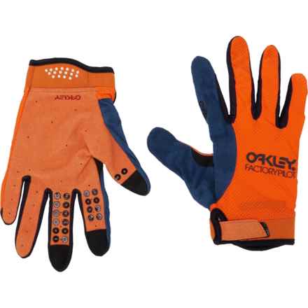 Oakley All Mountain MTB Gloves - Touchscreen Compatible in Scarlet Ibis