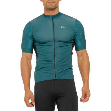 Oakley Apex Pro Cycling Jersey - UPF 50+, Short Sleeve in Bayberry