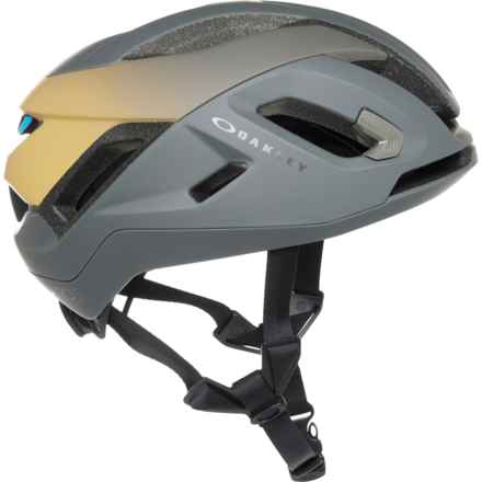 Oakley ARO5 Race Bike Helmet - MIPS (For Men and Women) in Dark Gray/Lght Crry