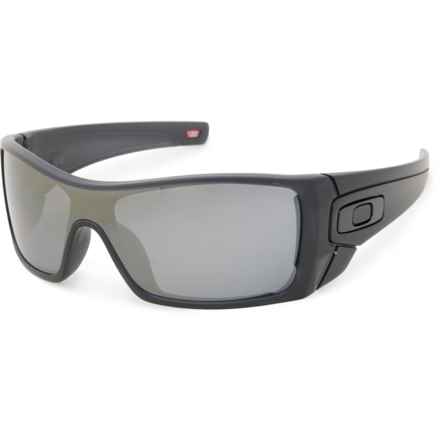 Oakley Batwolf Sunglasses - Polarized in Matte Black Ink/Black Iridium Polarized